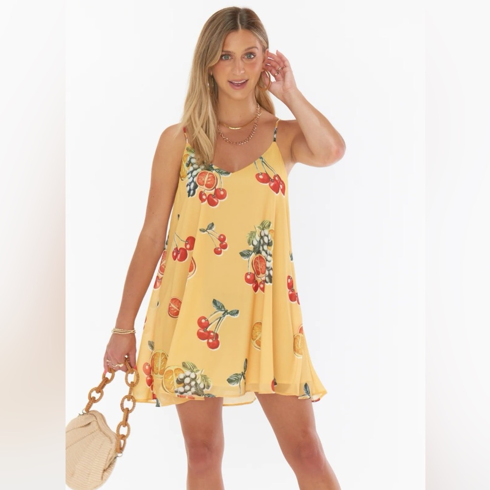 Show Me Your Mumu Citrus Mini dress